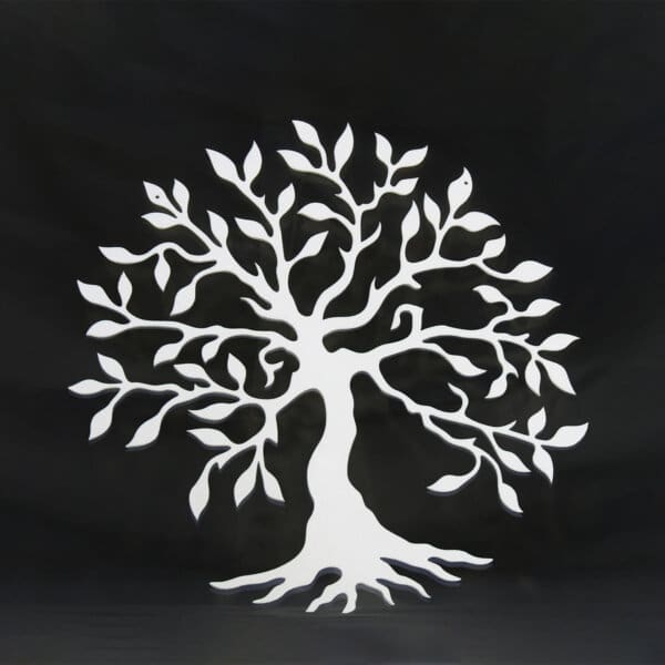 Olive Tree of Life Laser Cut Plaque for interior or exterior decor
