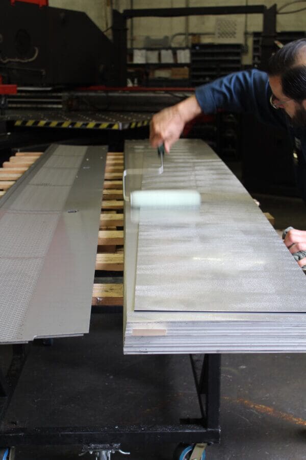 Punched Metal Industrial Order for GEM Equipment of Oregon, Inc.