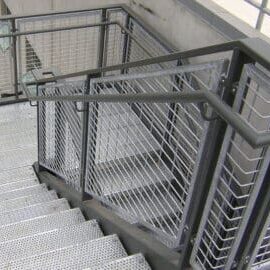 Perforated Stair Treads