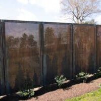 perforated metal privacy panels